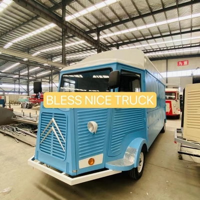 Electric Hot Dog Cart Four Wheels Mobile Kitchen Ice Cream Truck for Customized Needs