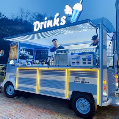 Soybean Street Food Mobile Electric Food Truck with 40kms per hr Speed from WE CARE