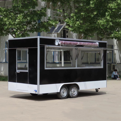 Vacuum Tire Mobile Food Trailer Multifunctional Electric Churros Cart for Purchase