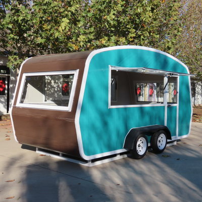 Vacuum Tire Mobile Food Trailer Multifunctional Electric Churros Cart for Purchase