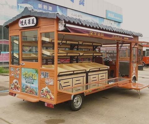 Customized Mobile Food Vending Trailer Multifunctional Fruit and Vegetables Vehicle