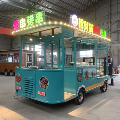 Customized Mobile Food Vending Trailer Multifunctional Fruit and Vegetables Vehicle