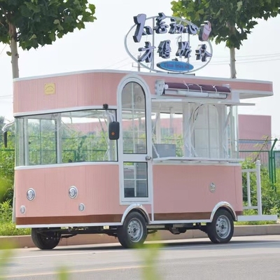 Multifunctional Clothing Shop Truck with External Power Supply and Stainless Steel