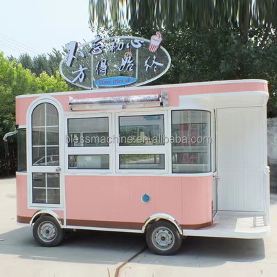 Multifunctional Clothing Shop Truck with External Power Supply and Stainless Steel