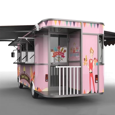 Multifunctional Clothing Shop Truck with External Power Supply and Stainless Steel