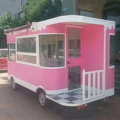 Multifunctional Clothing Shop Truck with External Power Supply and Stainless Steel