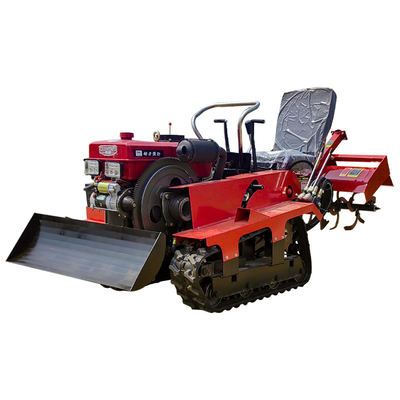 Customized Multi-Functional Amphibious Crawler Type Micro Cultivator for Farming Practice