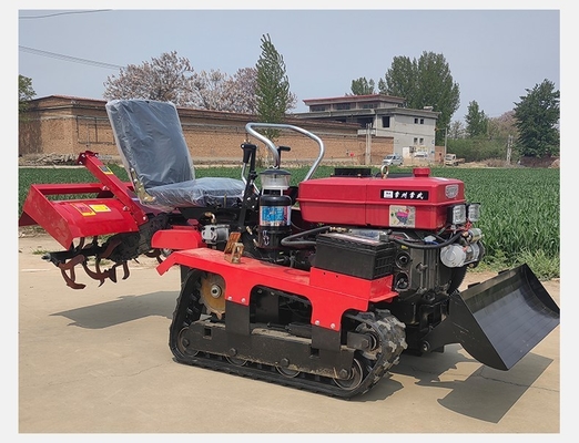 Customized Multi-Functional Amphibious Crawler Type Micro Cultivator for Farming Practice