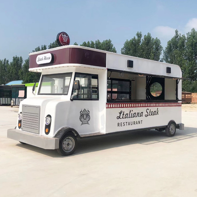 Complete Kitchen Equipment Fast Food Snack Catering Van Truck 4.6*2.0*2.35m 1500kg Outlet