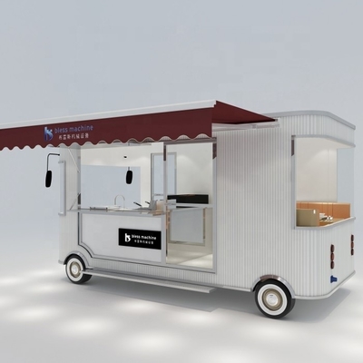 Customized Multi-functional Mobile Shop Barber Car Food Truck with Soybean Raw Material