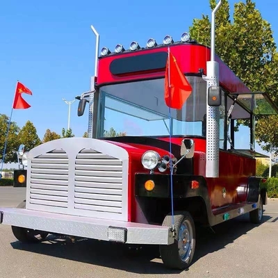 Commercial Dining Car Customized Electric Vendor Carts Hot Dog Mobile Food Truck 4wheels