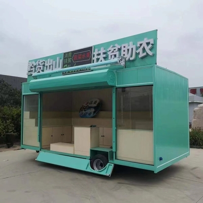Electric Mobile Clothing Shoes Hats Scarves Van Truck Trailer Boutique Cart 2023 Outlet