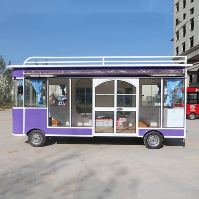 2023 Electric Mobile Hair Salon Barber Shop Dresser Van Truck Trailer Boutique Cart