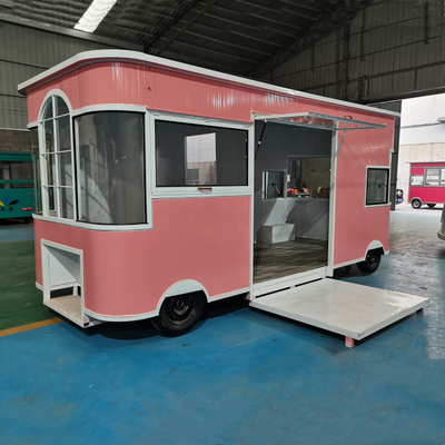 2023 Electric Mobile Hair Cut Salon Barber Shop Dresser Van Truck Trailer Boutique Cart