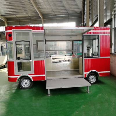 2023 Electric Mobile Hair Cut Salon Barber Shop Dresser Van Truck Trailer Boutique Cart