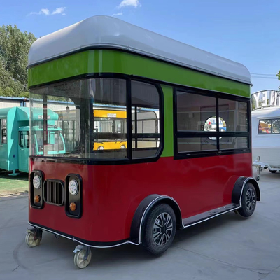 4wheels Outlet Customized Fruit Salad Beverage Coffee Milk Tea Beer Ice Cream Trailer