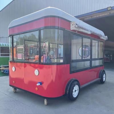 4wheels Outlet Customized Fruit Salad Beverage Coffee Milk Tea Beer Ice Cream Trailer