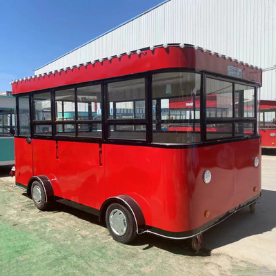 4wheels Outlet Customized Fruit Salad Beverage Coffee Milk Tea Beer Ice Cream Trailer