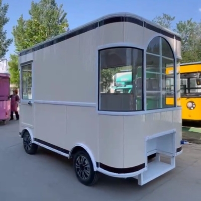 Moving Mode Battery Driven Electric Mobile Hair Salon Barber Hairdresser Shop Trailer