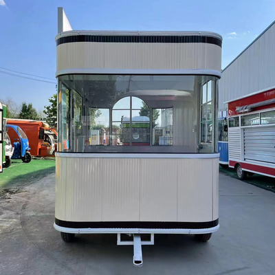 Moving Mode Battery Driven Electric Mobile Hair Salon Barber Hairdresser Shop Trailer