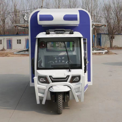 2023 Outlet Multipurpose Mobile Electric Fast Food Snack Tricycle Pedicab Three-Wheeler