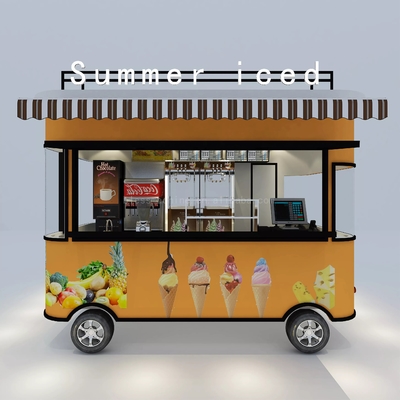 110v/220v Voltage Electric Food Truck for Various Street Food Custom Design