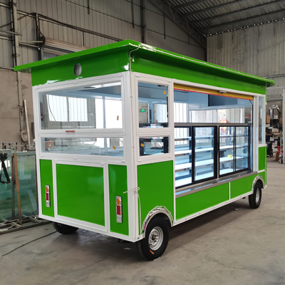 Customized 2023 Fast Food Snacks and Alcoholic Beverages Van Truck for End Customers
