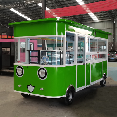Customized 2023 Fast Food Snacks and Alcoholic Beverages Van Truck for End Customers
