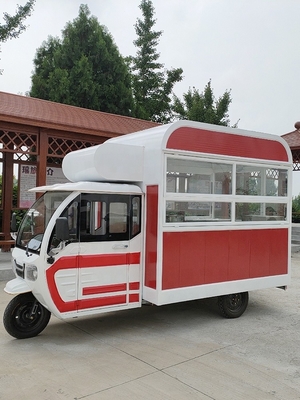 External Power Supply Electric Tricycles for Mobile Food Truck and Drink Business