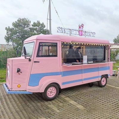 Electric Food Truck for Coffee Milk Tea Ice Cream and Snacks 600KG-1400KG Load Capacity