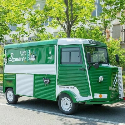 Electric Food Truck for Coffee Milk Tea Ice Cream and Snacks 600KG-1400KG Load Capacity