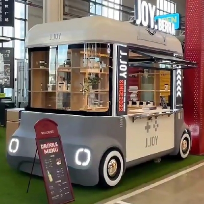 High Capacity Electric Mobile Commodity Sales Truck for and Retail Shop Food Grocery