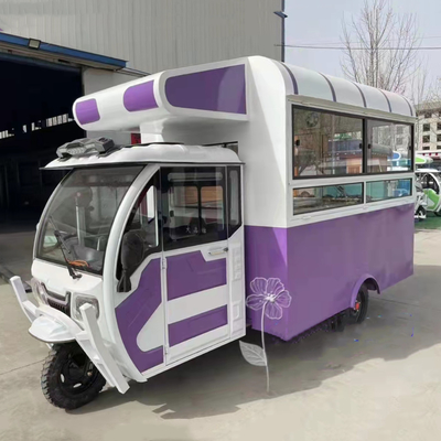 Powerful Multipurpose Mobile Electric Tricycle for Fast Food and Drinks Outlet 2022