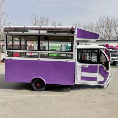Powerful Multipurpose Mobile Electric Tricycle for Fast Food and Drinks Outlet 2022