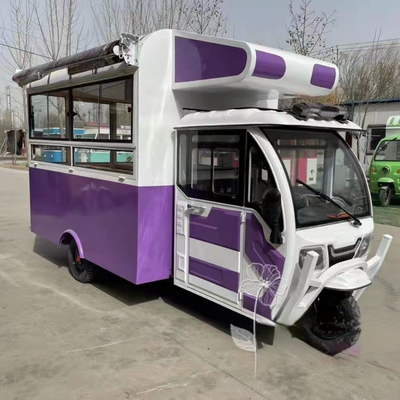 Powerful Multipurpose Mobile Electric Tricycle for Fast Food and Drinks Outlet 2022