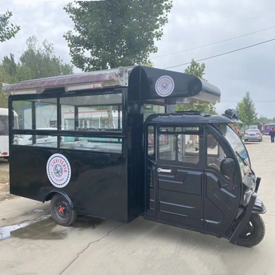 Commodity Retail Multipurpose Mobile Electric Tricycle for Snacks and Drinks in 2022