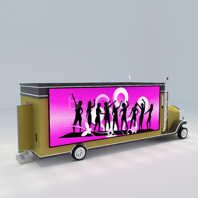 2022 Electric Mobile T-show Clothing Make Up Modelling Van Truck Trailer for Outlet