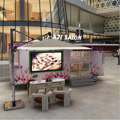 Beauty Salon Truck for Mobile Cosmetology Hairdressing Manicure Massage and Pedicure