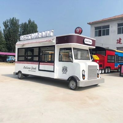 110v/220v Electric Mobile Street Fast Food Snack Catering Van Truck Trailer Kiosk Cart