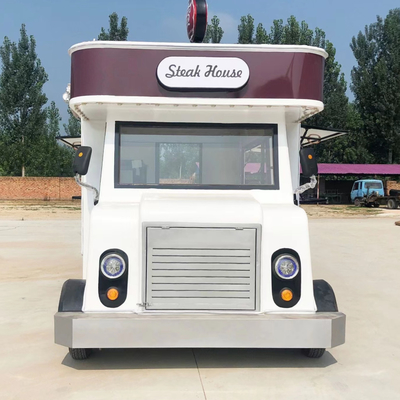 110v/220v Electric Mobile Street Fast Food Snack Catering Van Truck Trailer Kiosk Cart