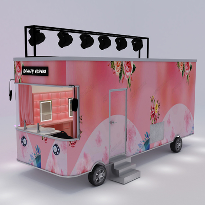 Outlet Electric Mobile T-show Clothing Shoes Bag Shawl Make Up Modelling Van Truck Trailer