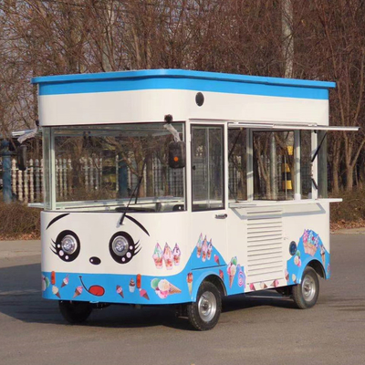 Multipurpose Electric Mobile Fast Food Snack Beverage Catering Van Truck Kiosk Cart