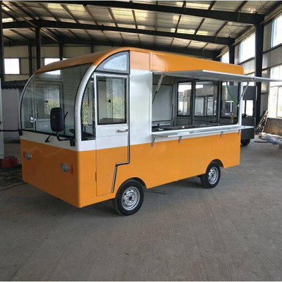 Outdoor Street Food Cart Electric Mobile Fast Food Snack Catering Bus Boutique Truck