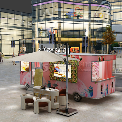 Electric Mobile Beauty Salon Cosmetology Skin Care SPA Van Truck Trailer 2022 Outlet