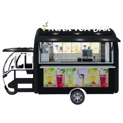 Milk Tea Bar Tricycle 2022 Electric Tricycle for Complete Machinery Equipment at Outlet
