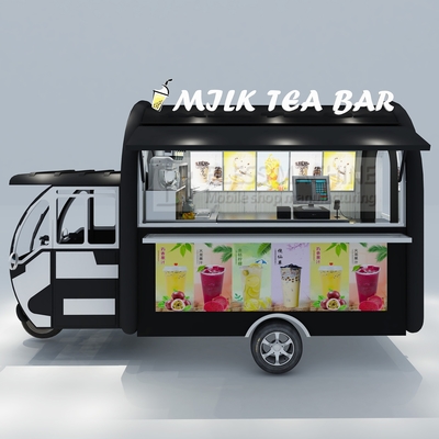 Milk Tea Bar Tricycle 2022 Electric Tricycle for Complete Machinery Equipment at Outlet