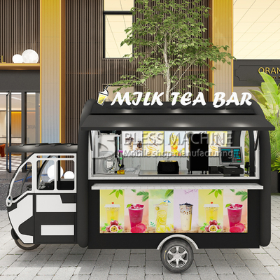 Milk Tea Bar Tricycle 2022 Electric Tricycle for Complete Machinery Equipment at Outlet