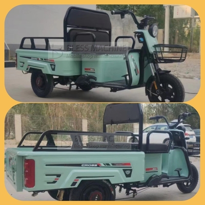 Multipurpose Electric Motorcycle Tricycle with Trade Assurance and Galvanized Steel