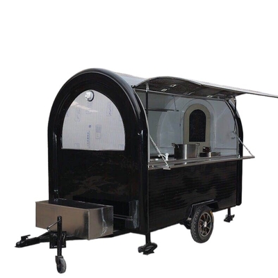 Multipurpose Mobile Fast Food Snack Alcohol Beverage Ice Cream Trailer Cart for Bakery