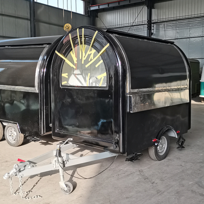 Multipurpose Mobile Fast Food Snack Alcohol Beverage Ice Cream Trailer Cart for Bakery